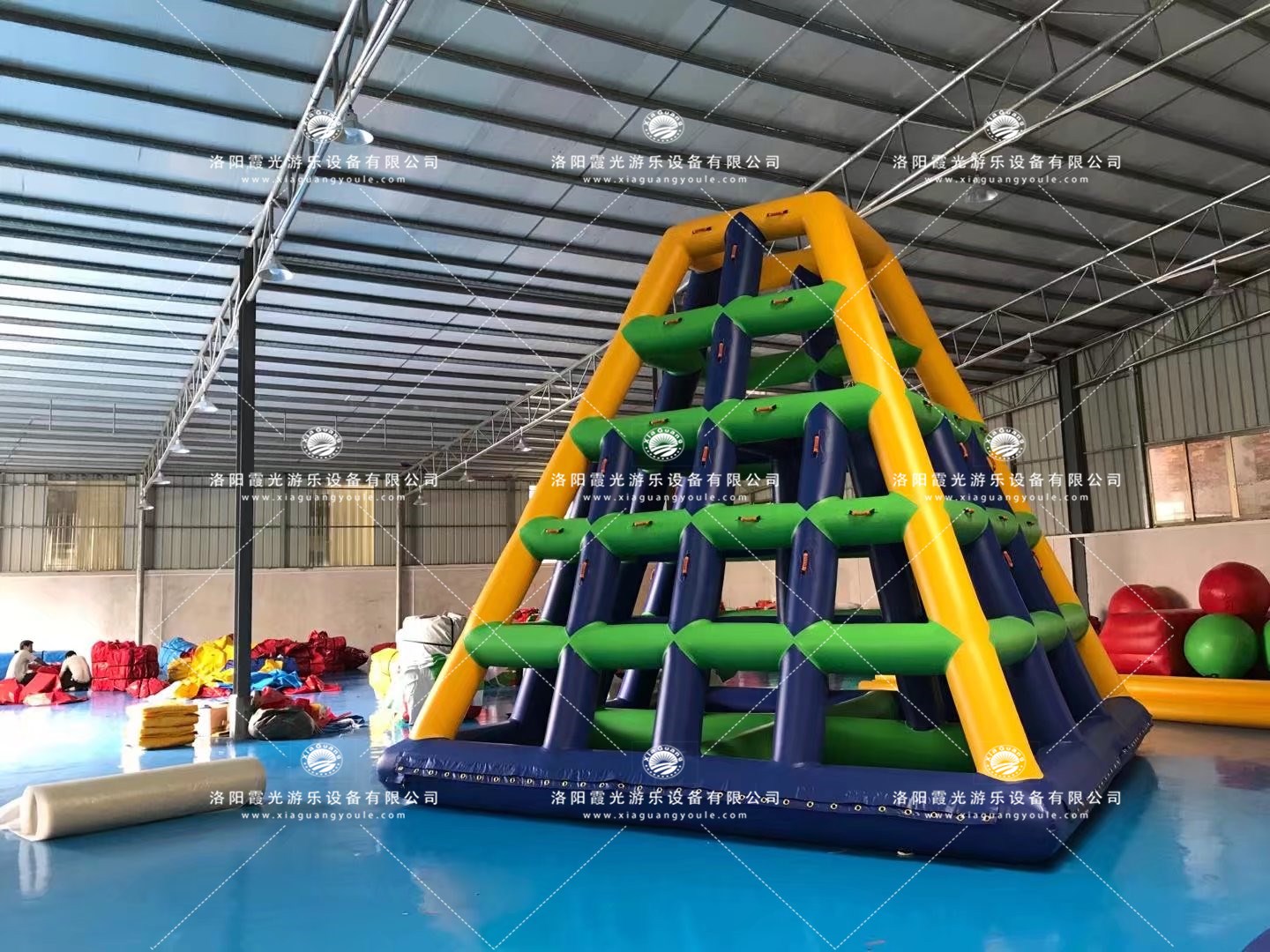 潜山水上闯关设备